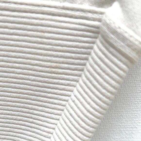 Alo yoga jogger high waisted ribbed knee and hem cropped leggings Size XS bone - Picture 10 of 11